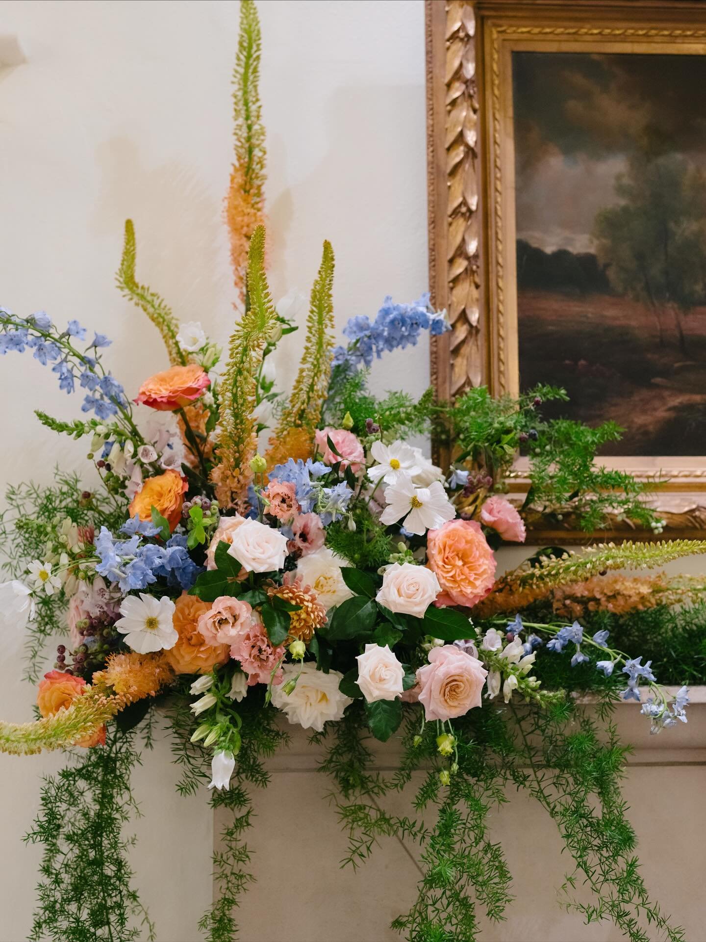 You can never go wrong with a touch of blue &mdash; it steadies the eye, deepens the shadows, and gives the entire arrangement a kind of breath. There&rsquo;s something about the way blue shifts a composition &mdash; how it pulls warmth into focus, g