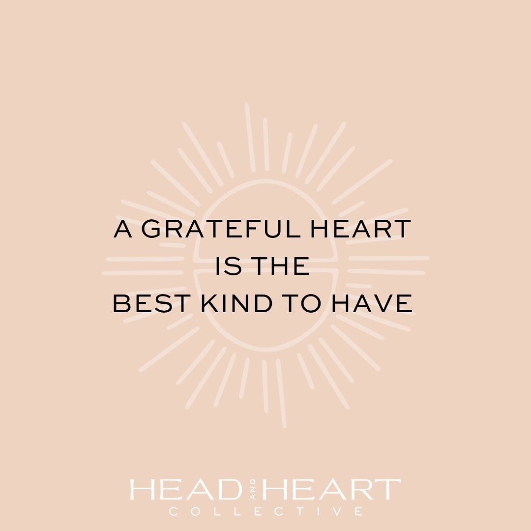 Gratitude: a&nbsp;conscious practice of acknowledging all the good that is present in our lives.&nbsp;✨

Take some time this week to grab your journal 📓and explore: 
* What ways can I explore and find some gratitude for my past - my past self, my pa