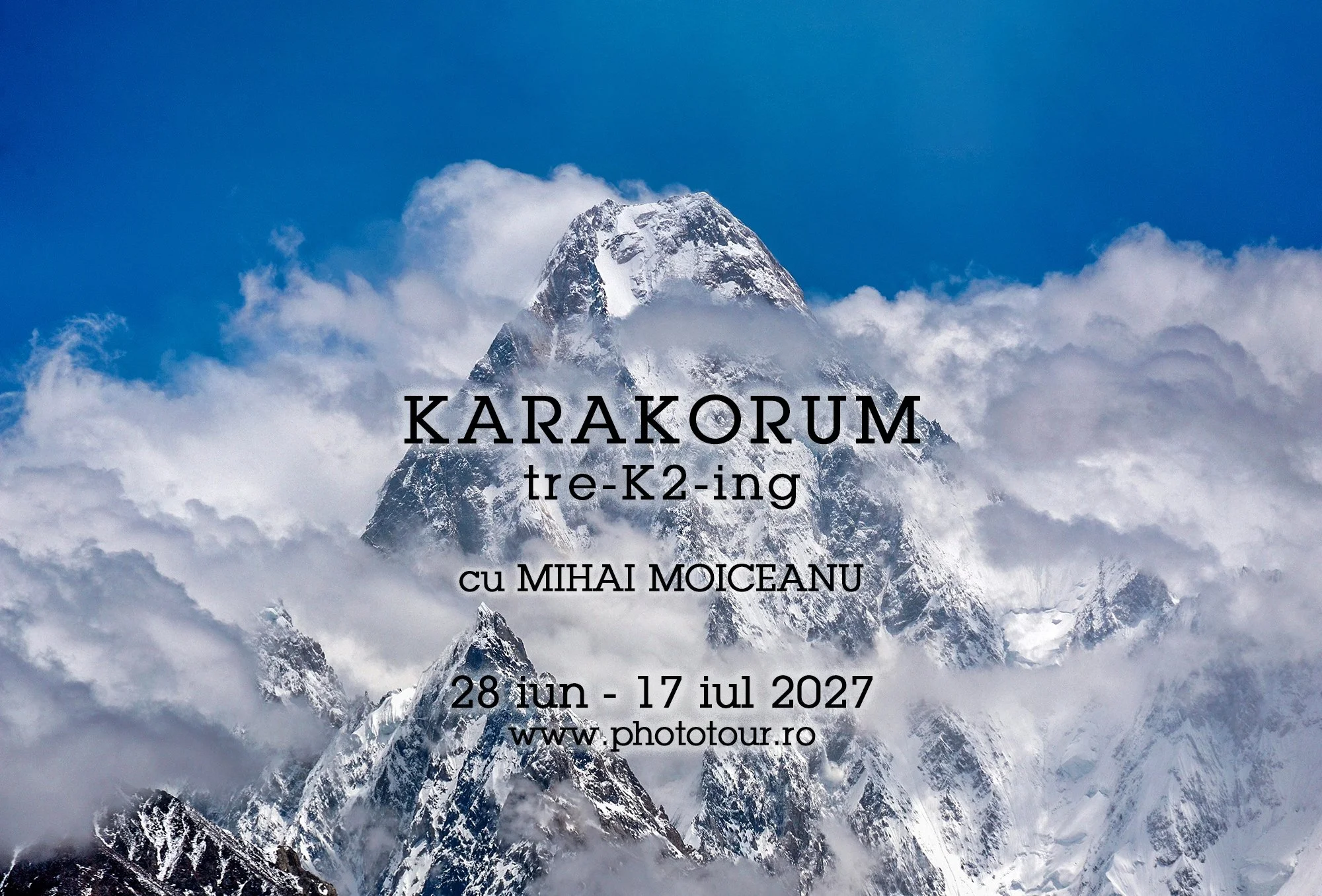 PhotoTOUr in Karakoram - trekking K2 BC 2027