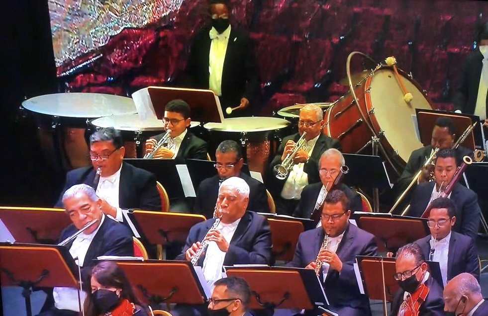 Gala 200 propósitos por Panamá with the National Symphony Orchestra of Panama.