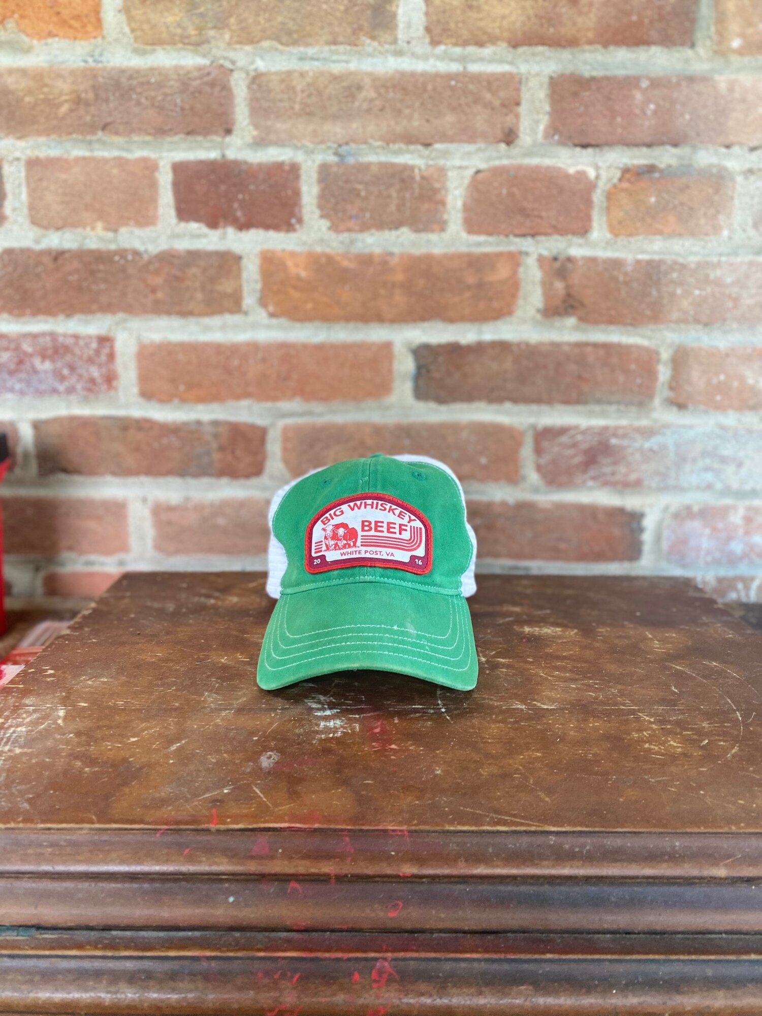 BW Kelly Green Flex Fit Hat — Big Whiskey Cattle Co | Flex Caps