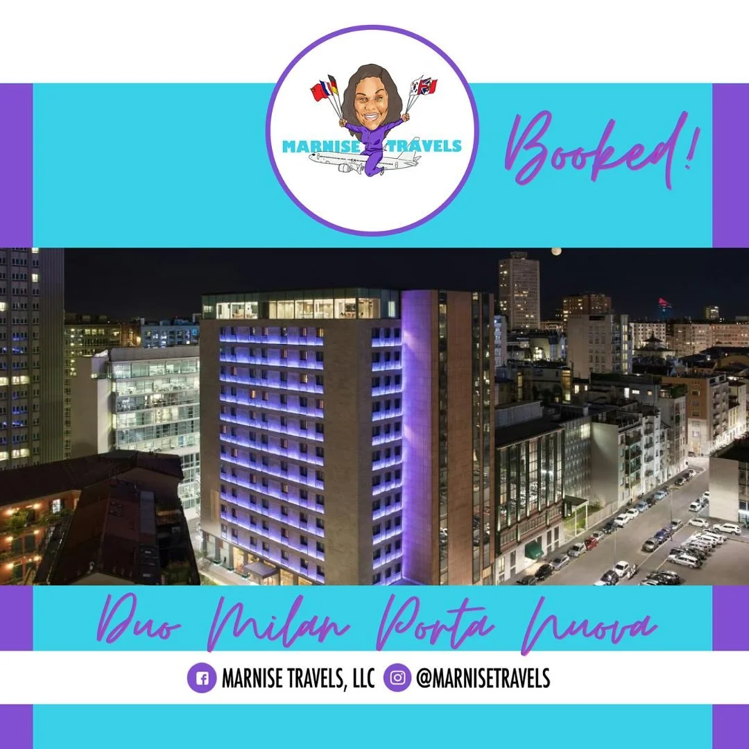 ✈️ Birthday Celebration in Milan, Italy 🇮🇹 = Booked ✅

So excited for this mother, daughter trio as they prepare to celebrate the youngest daughter&rsquo;s birthday in Milan, Italy. 

While there, they will enjoy all the comforts that @duomilanport