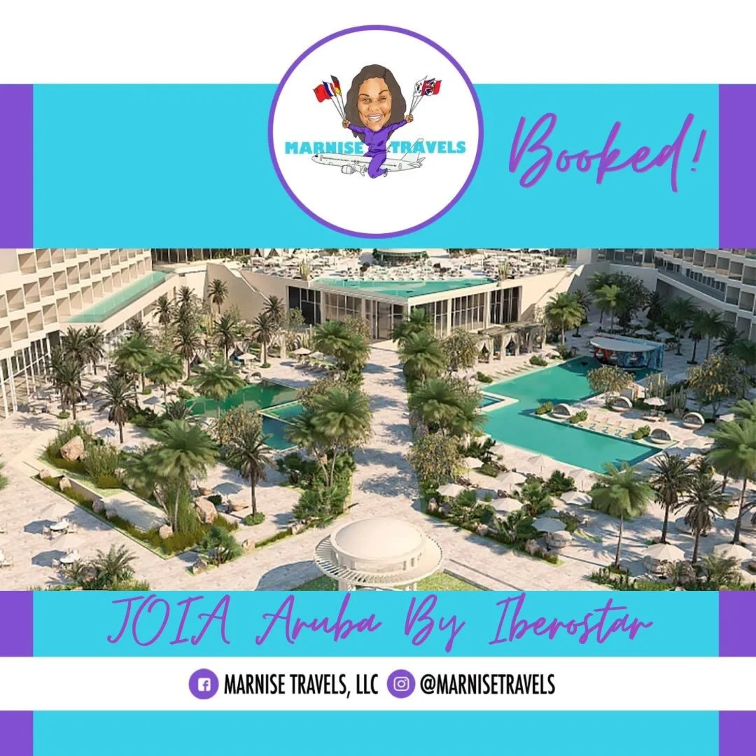 ✈️ Girls Trip to Aruba - Booked ✅

My clients are in for a treat as they prepare to take on Aruba! During their visit, they&rsquo;ll stay at the beautiful @joiaarubabyiberostar which will put them in a great location to explore the island! 

I can&rs