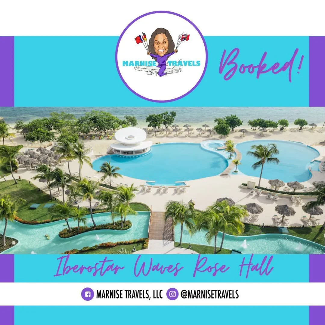 ✈️ Family Vacation in Jamaica- Booked ✅

Secured my client&rsquo;s summer vacation in Jamaica at @iberostarrosehall -Iberostar Waves Rose Hall Beach- and I&rsquo;m eager to hear about their experience. 

While there, they&rsquo;ll be able to enjoy th