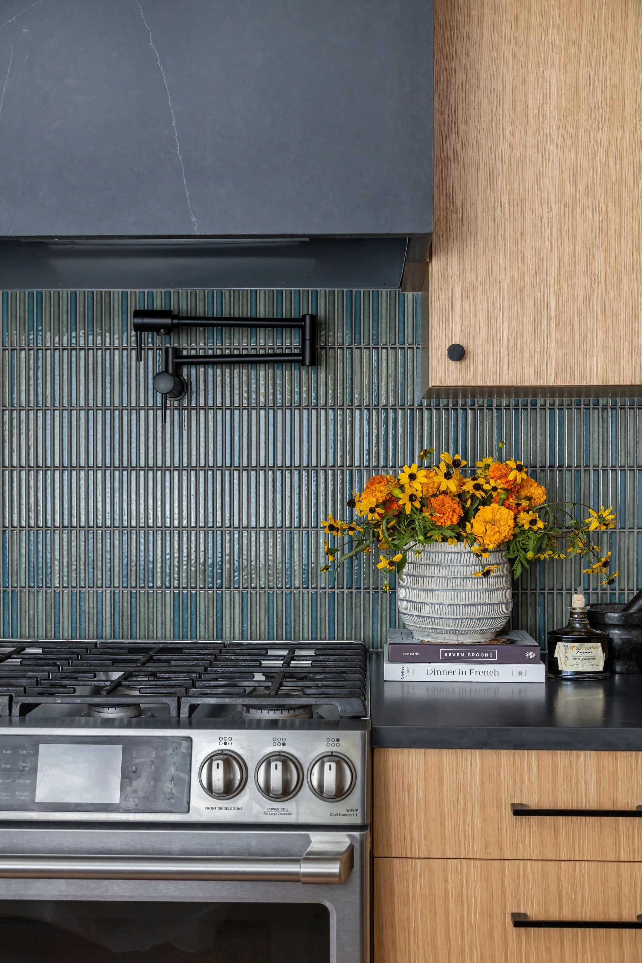 Modern, With Warm Natural Materials And Layered Textures. Kitchen Remodel in Seattle, WA by H. Bero Interiors project photo 4