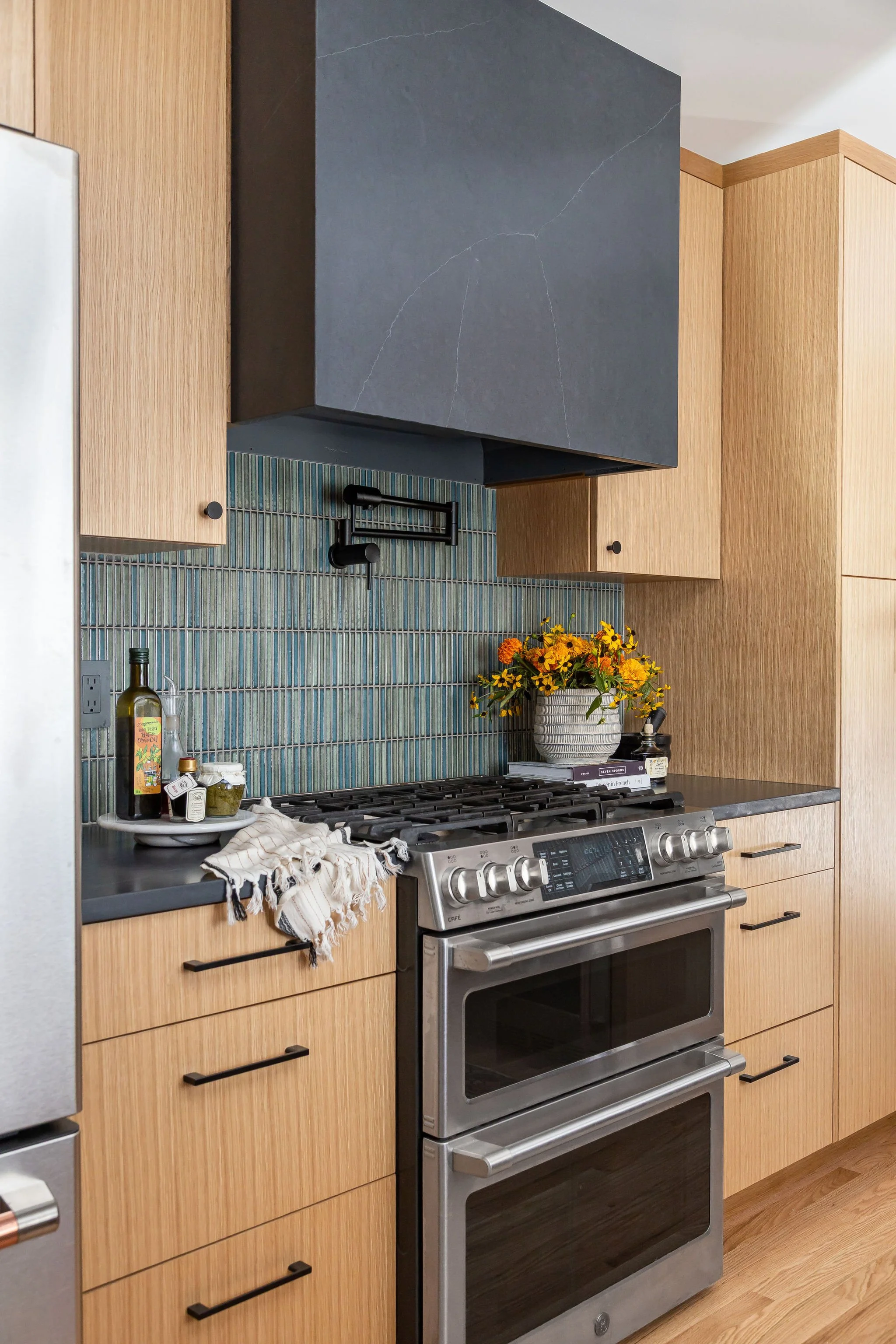 Modern, With Warm Natural Materials And Layered Textures. Kitchen Remodel in Seattle, WA by H. Bero Interiors project photo 7