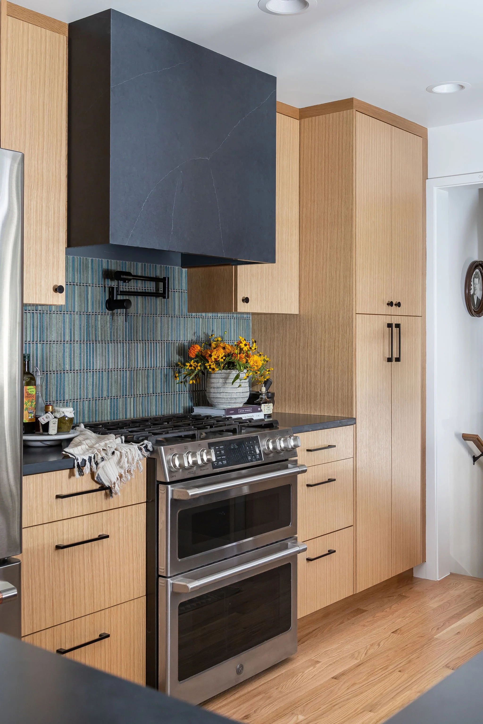 Modern, With Warm Natural Materials And Layered Textures. Kitchen Remodel in Seattle, WA by H. Bero Interiors project photo 3