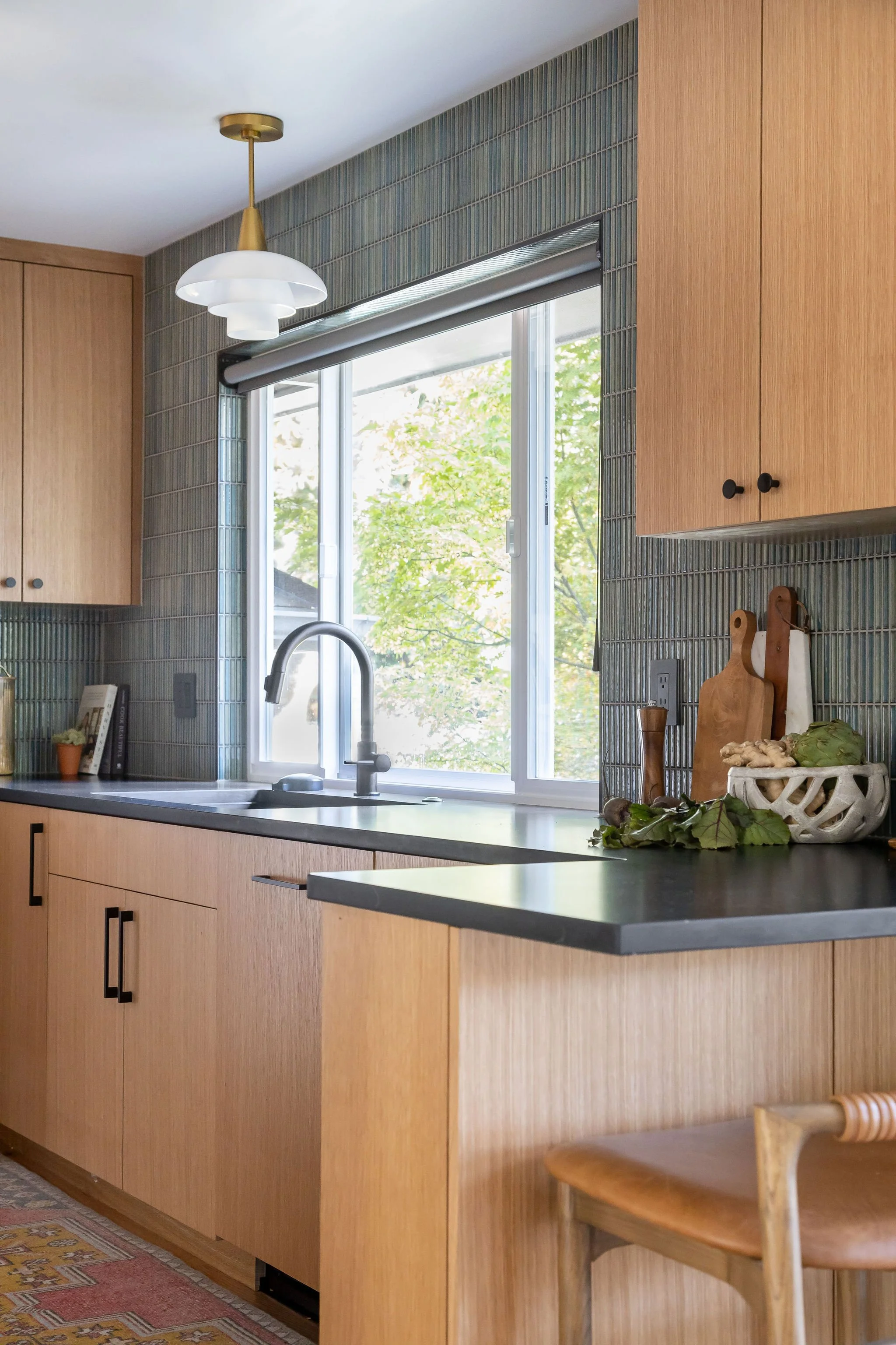 Modern, With Warm Natural Materials And Layered Textures. Kitchen Remodel in Seattle, WA by H. Bero Interiors project photo 5
