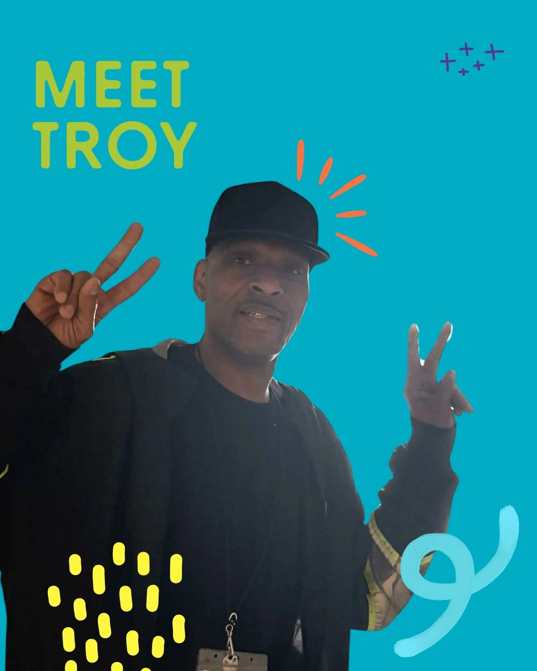 Troy has spent the past year and a half in our Transitional Housing program, staying committed and preparing for his next step forward. Today, we are celebrating a major milestone as Troy has officially moved into permanent housing through our partne