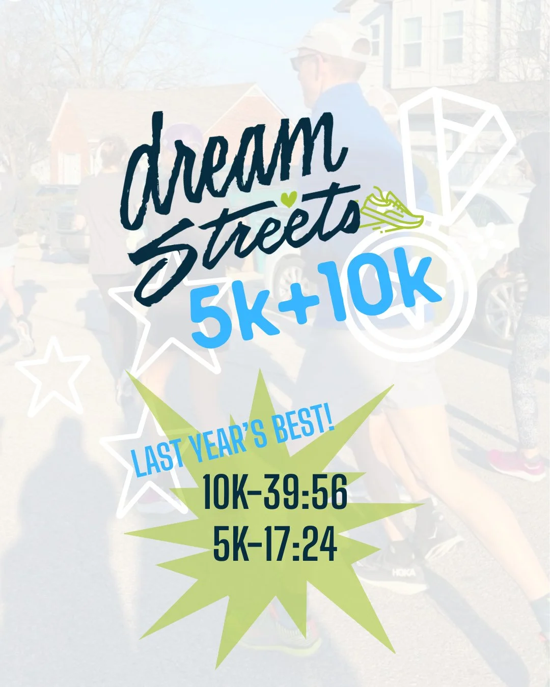 Last year&rsquo;s winning times are going to be tough to beat, but we bet you&rsquo;re up for the challenge! 

Join us on March 28, 2026 for the Dream Streets 5K + 10K and sign up at the link in our bio! And guess what! Everyone who signs up with a p