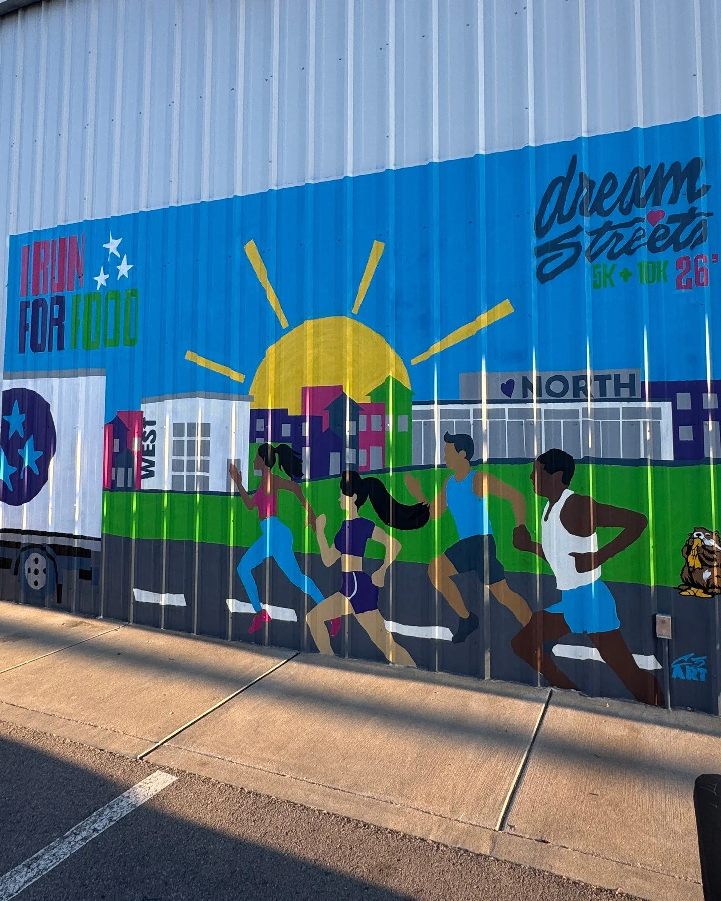 If you&rsquo;re looking for an artist, check out @c3.art!

From countless murals around our North location to bringing our &ldquo;I Run For Food&rdquo; vision to life for the Dream Streets 5K + 10K, he&rsquo;s helped transform our space in the most m