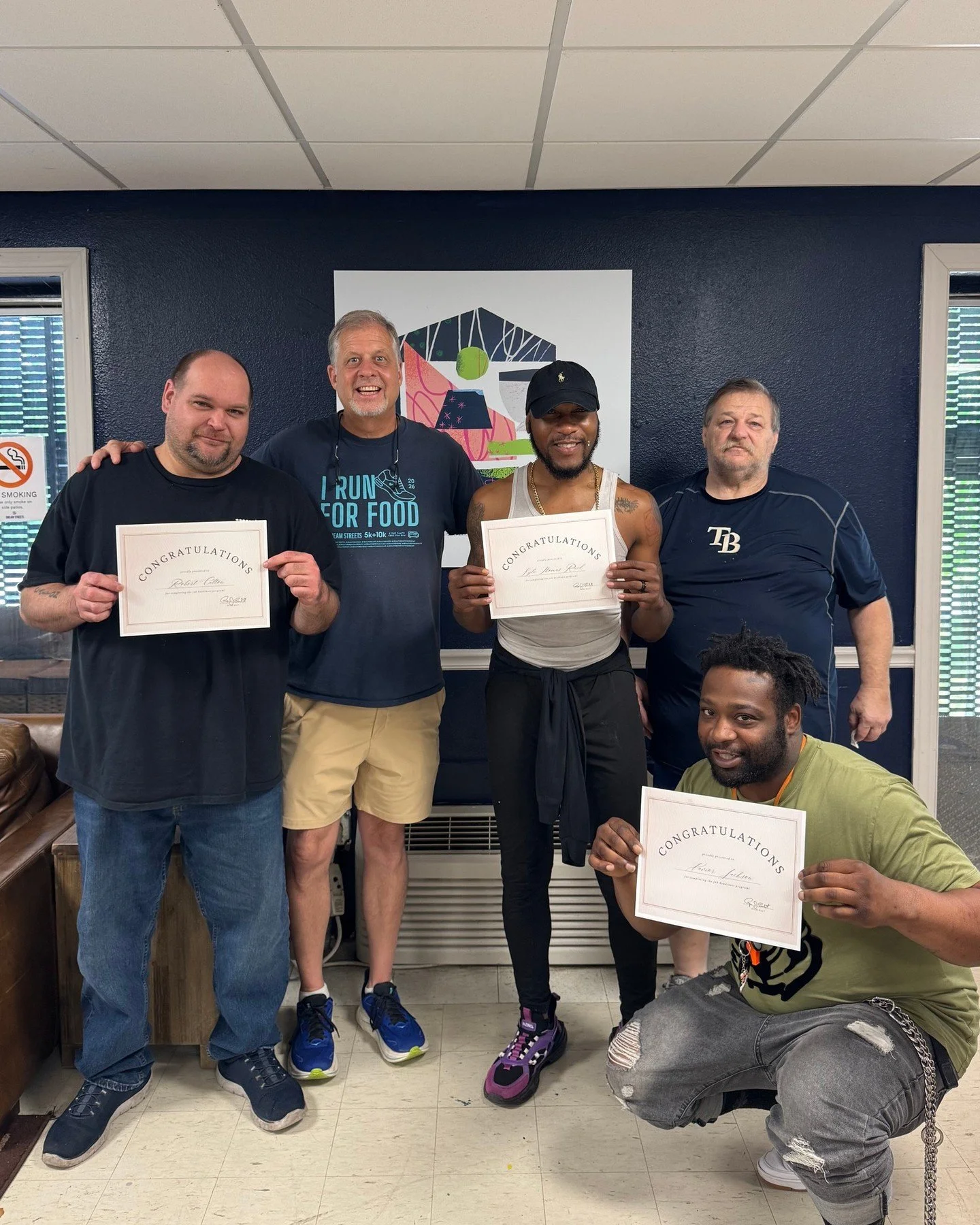 We just celebrated the graduation of our latest Job Readiness cohort!

This group is stepping into exciting new opportunities from CDL training and full time work at Save-a-lot to welding. We are so proud of the hard work, dedication, and perseveranc