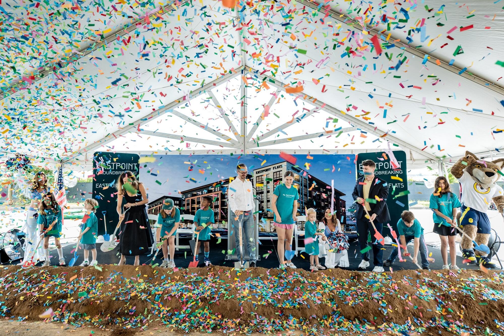 This past Saturday, we were honored to participate in the EastPoint Neighborhood Kickoff Party and groundbreaking celebration hosted by @thefalloncompany, a valued sponsor of our Transitional Housing Facility.

As the largest affordable housing devel
