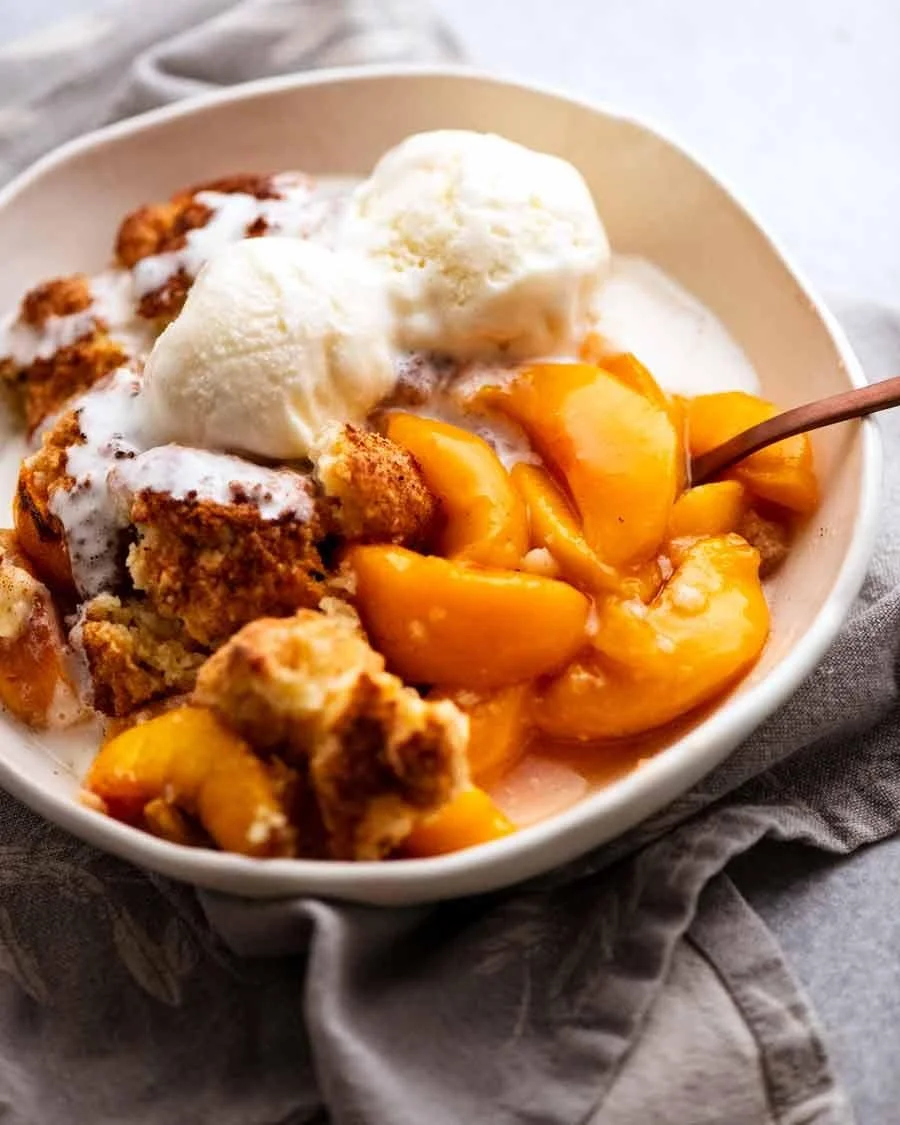 Southern Peach Cobbler