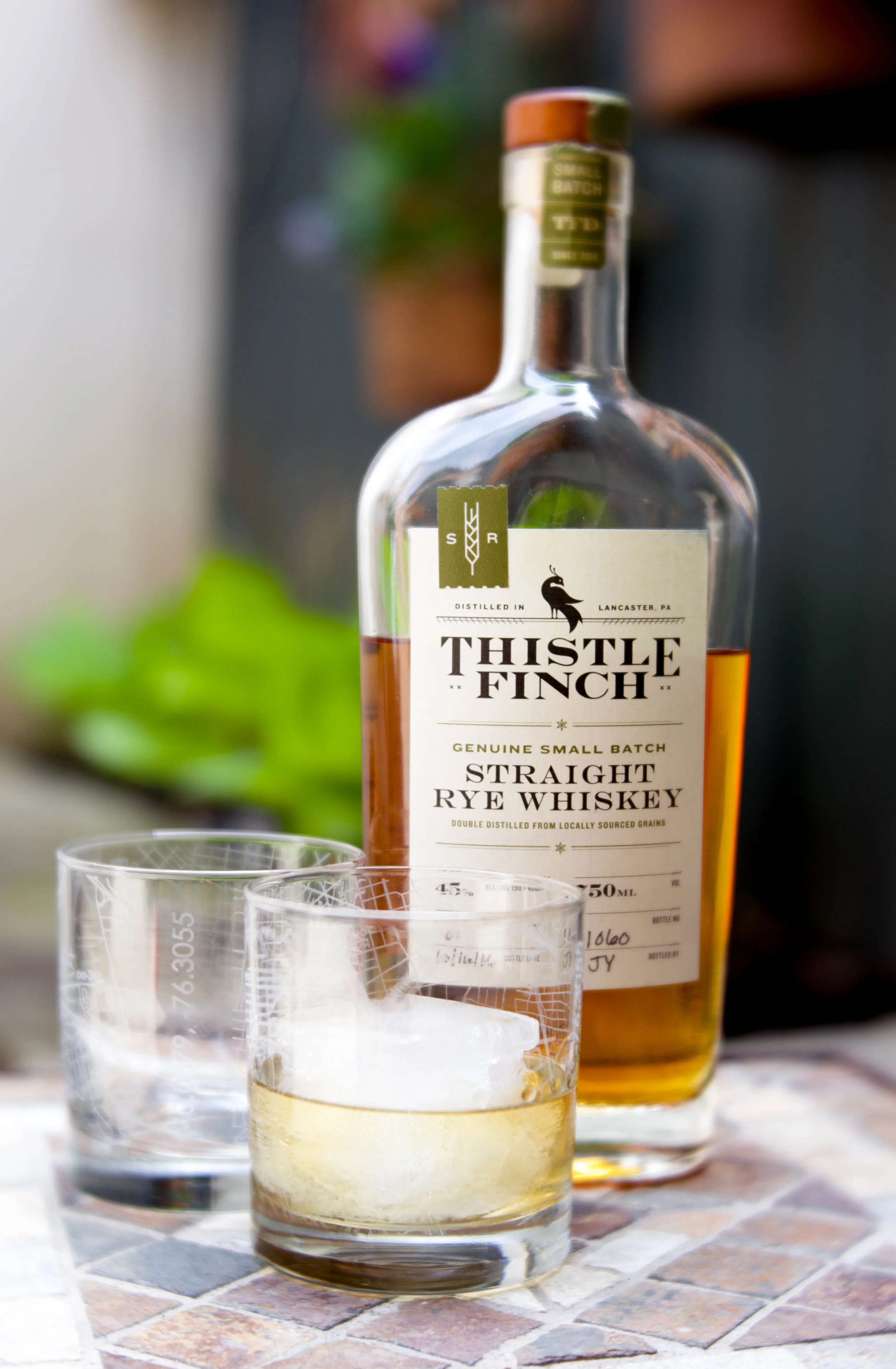 Product/editorial - Thistlefinch Distilling & Ville + Rue home design and furnishings.