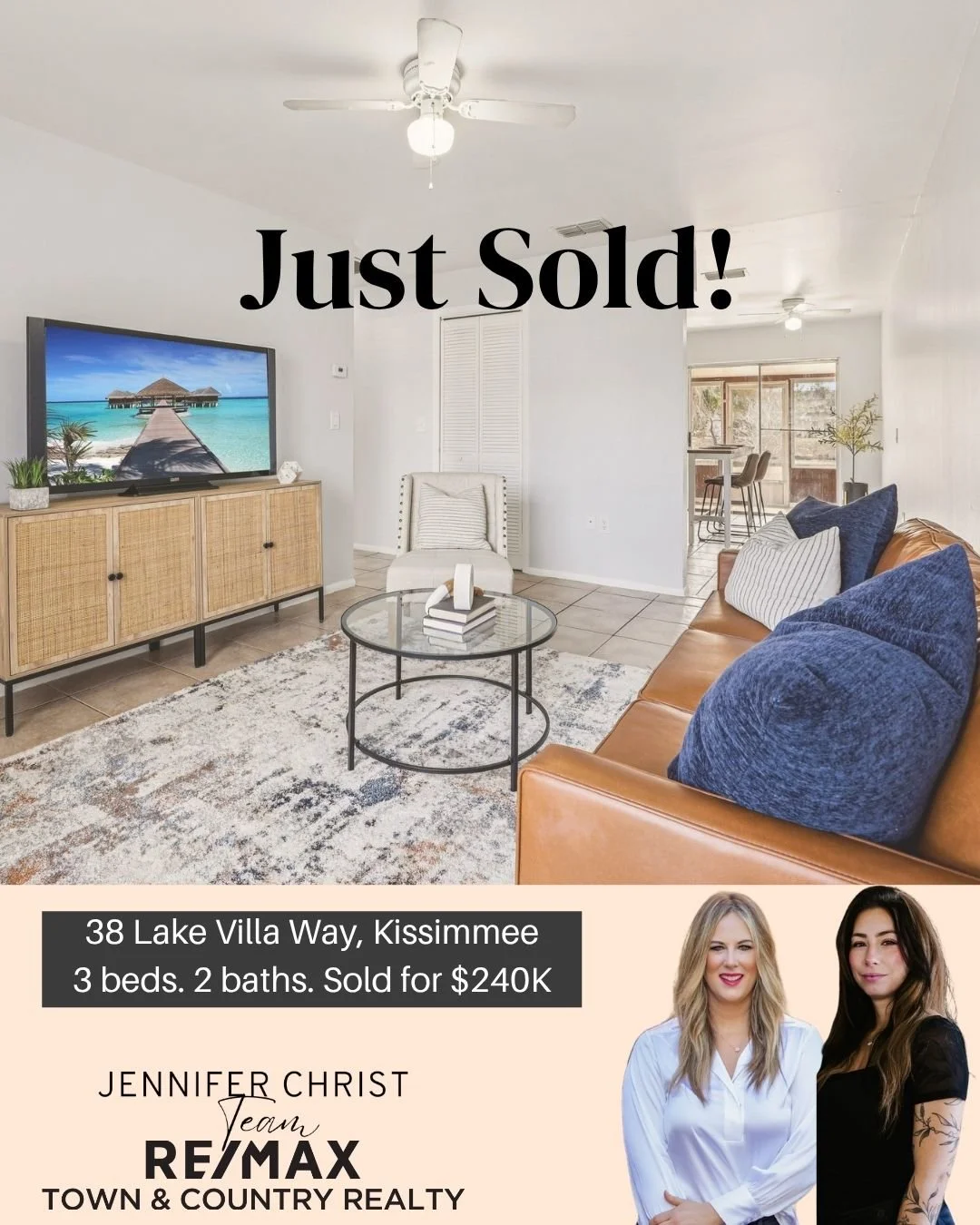 Done &amp; Done!🎉

We're so happy for our seller on the closing of her cute Kissimmee condo. We were even able to help her sell for $240,000 which was the highest price sale in this neighborhood! Thank you to Gloria for trusting us through this proc