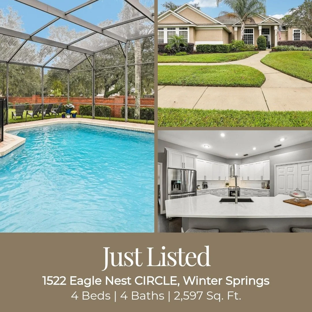 If you know Tuscawilla, you know Glen Eagle! ⛳️

4 bedrooms, 3.5 baths, a pool, a 3-car garage, and a floor plan that actually makes sense. The kitchen and secondary baths have been updated, and you&rsquo;re just around the corner from Tuscawilla Cou
