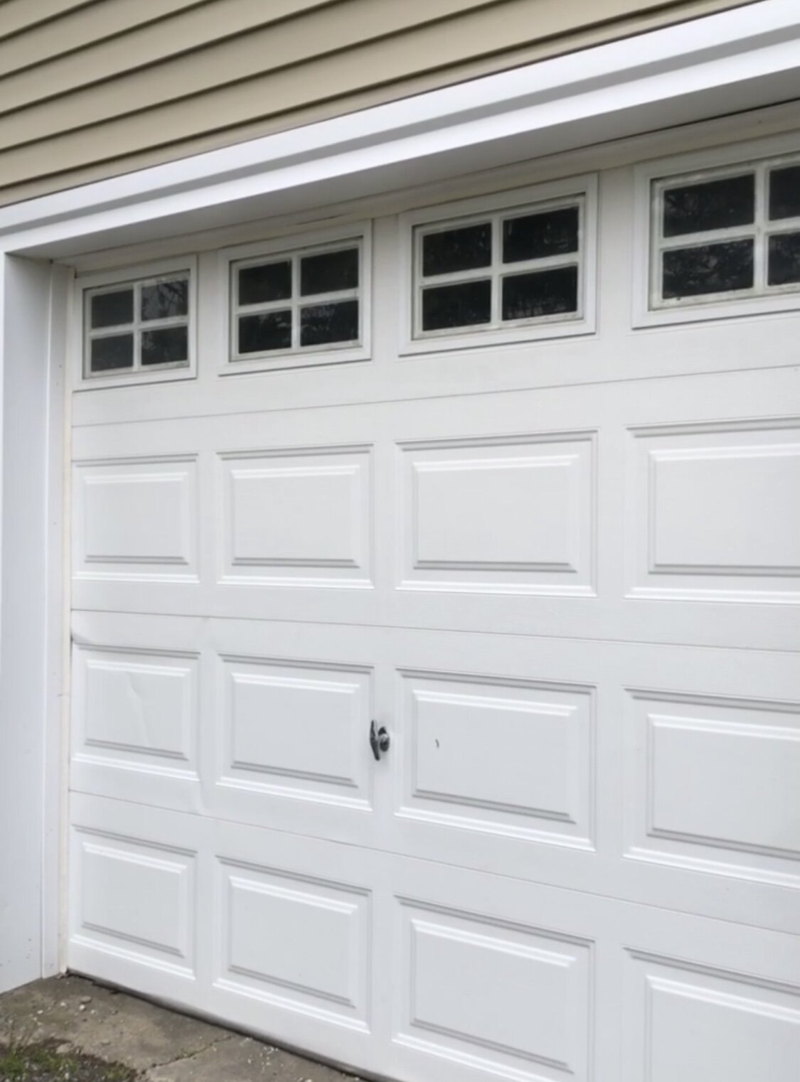 Garage Door Transformation With Paint Giani Garage Door Paint Kit Life On Willow Creek
