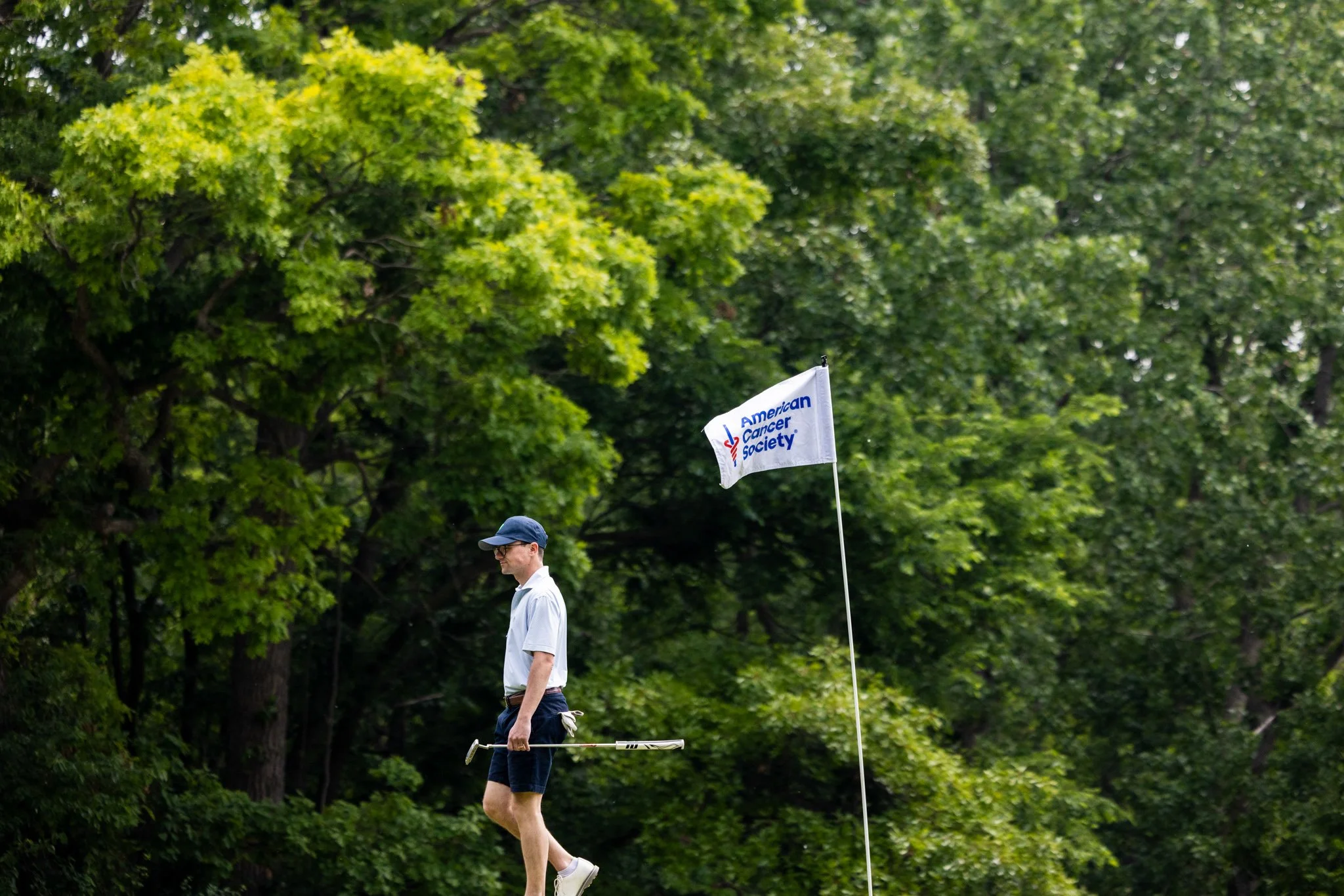 Candid photography at American Cancer Society golfing event