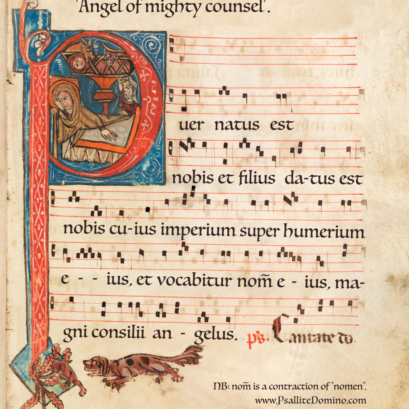 Puer Natus Est • Manuscript Fun!