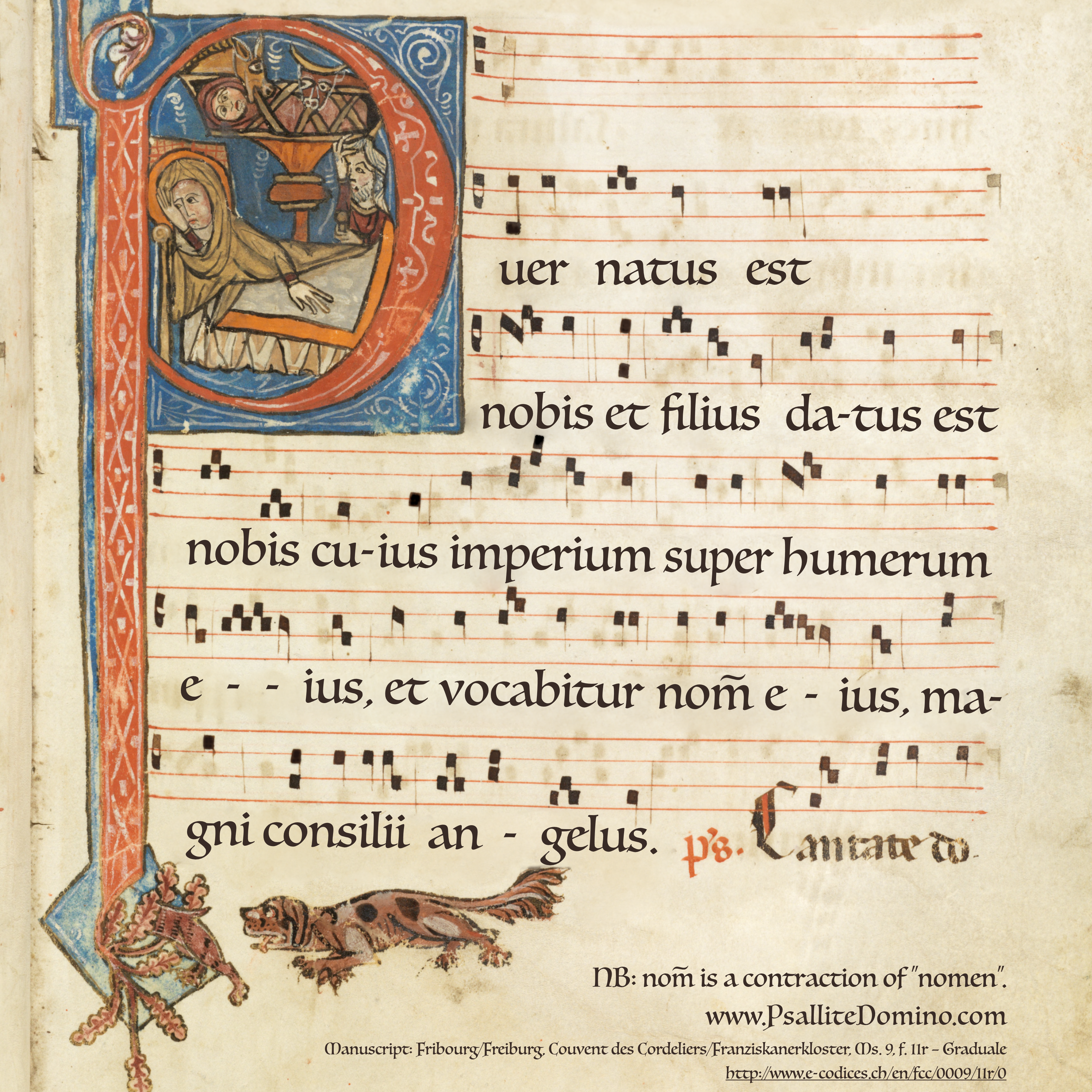 Puer Natus Est • Manuscript Fun!