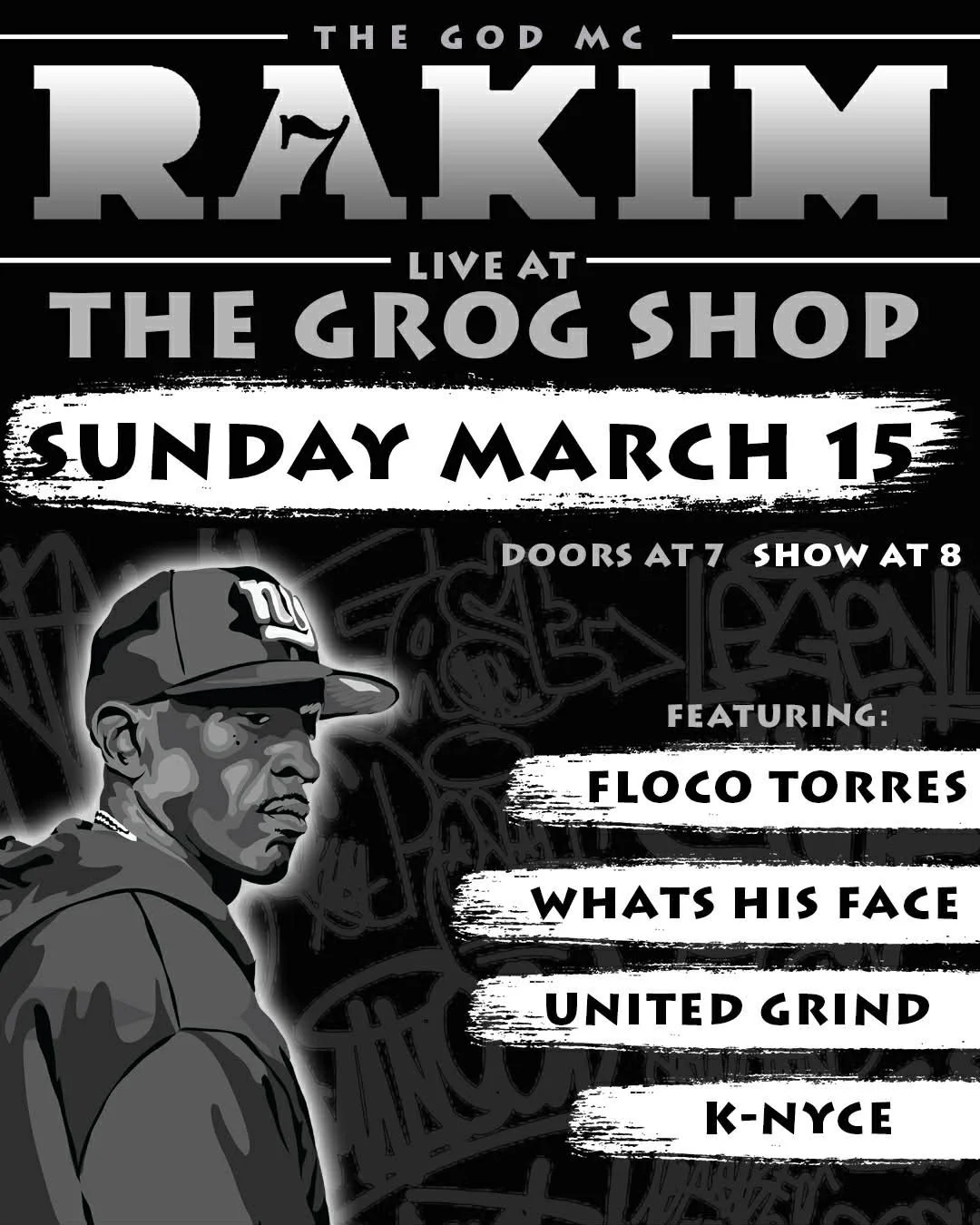 Rakim live at the Grog Shop