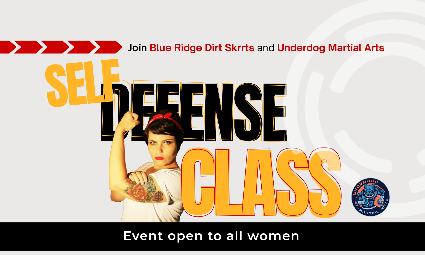Self Defense Class with Underdog Martial Arts