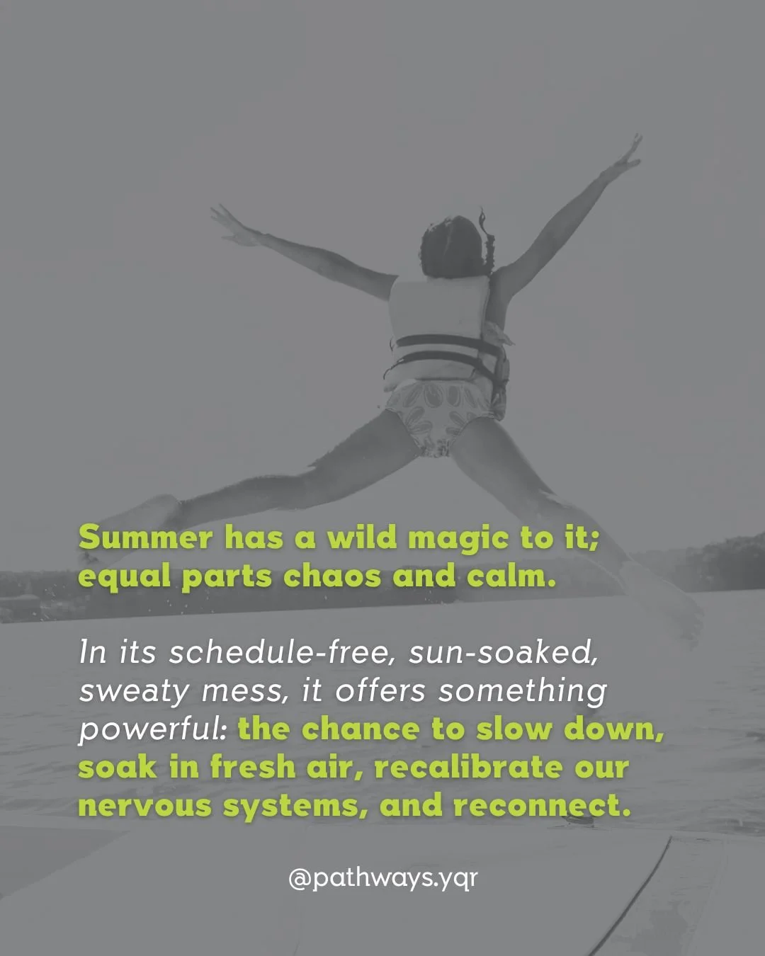 ✨Summer is chaotic. Messy. Sweaty. Loud. Unstructured. But for many neurodivergent families... it can also be magical. ✨

Without the weight of rigid routines, early mornings, and constant demands, summer can bring space for what matters most:
🌿 out