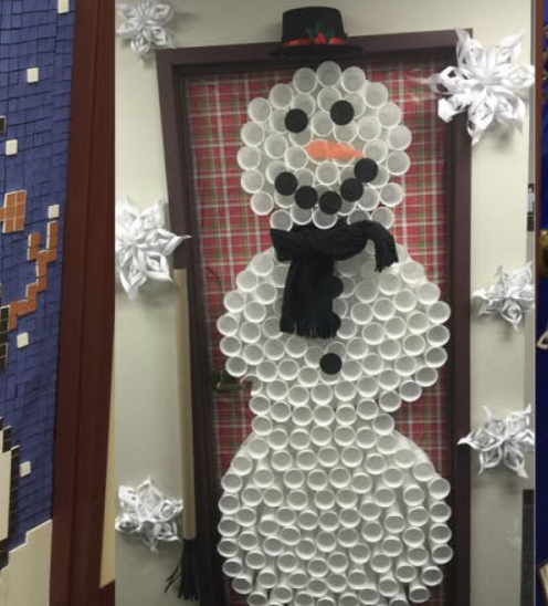 Holiday Decoration Ideas For Your School Make Awesome - Nursing Home Christmas Door Decorating Ideas