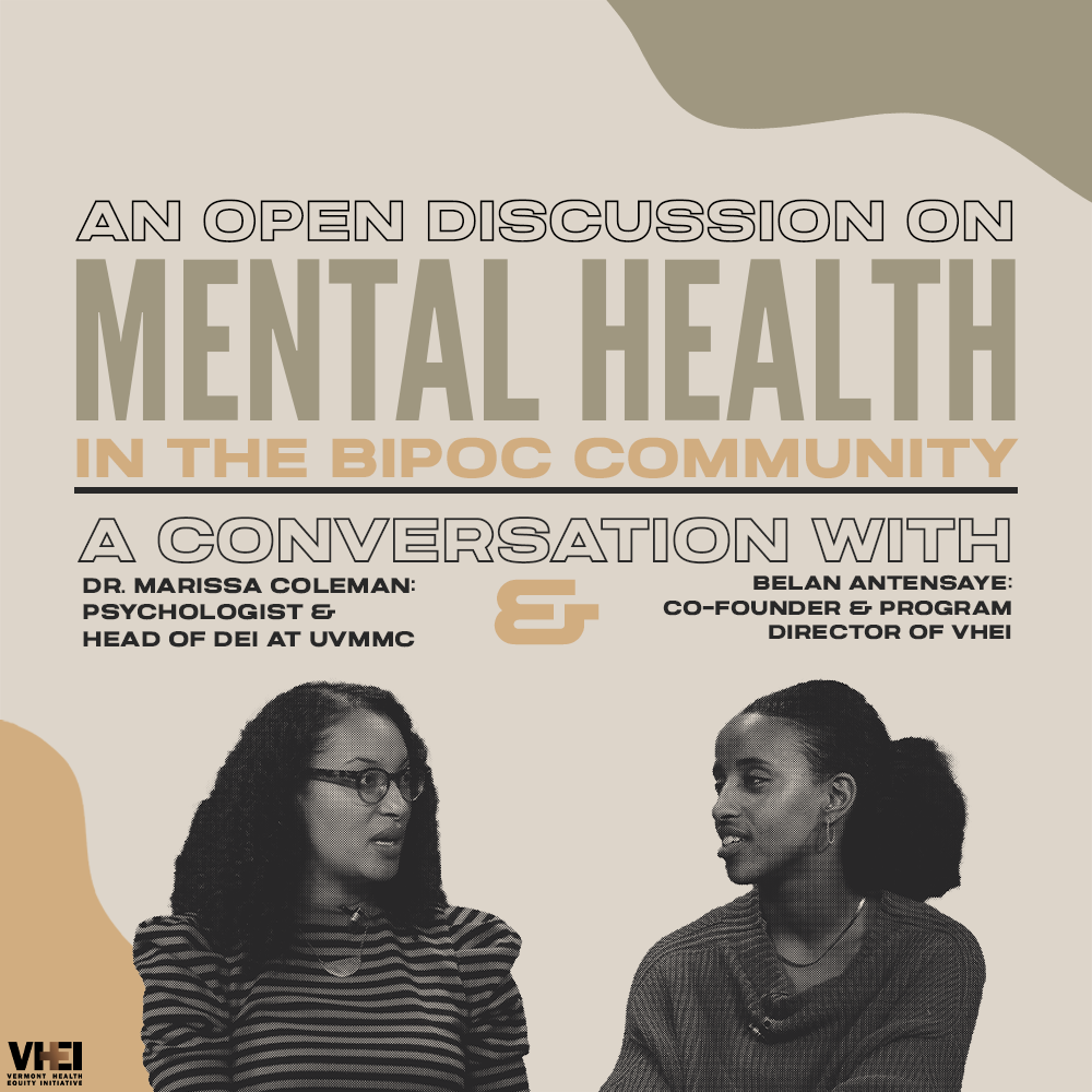 An Open Discussion on Mental Health in the BIPOC Community: A Conversation with Dr. Marissa Coleman
