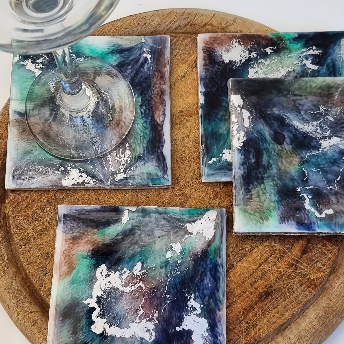 Dessous de verre x4
