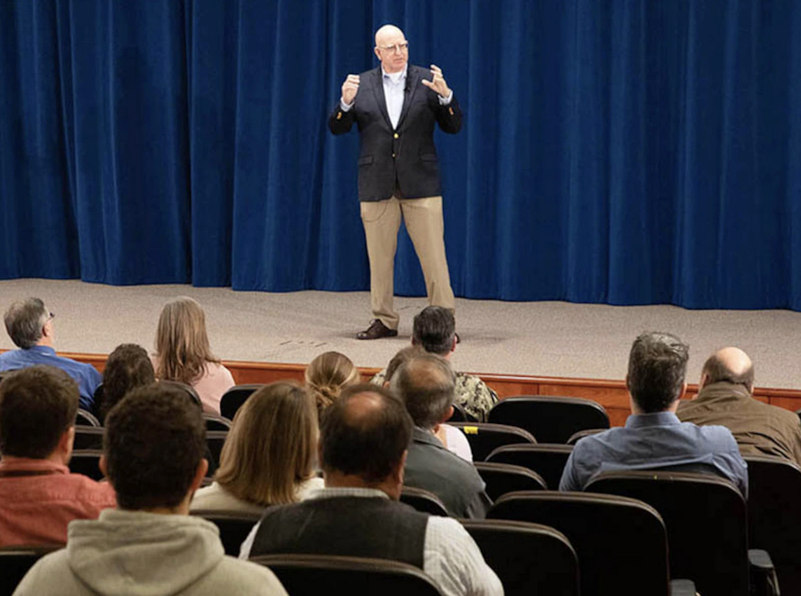 Retired Army general shares battle with bipolar disorder with NUWC Division Newport’s workforce