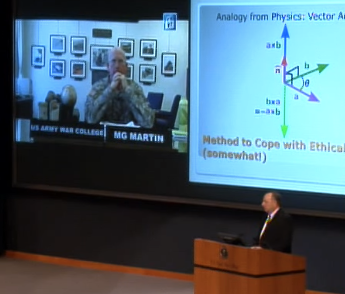 Ethics 2012 | Maj. Gen. Gregg Martin: Ethical Complexity of the Senior Leader Environment