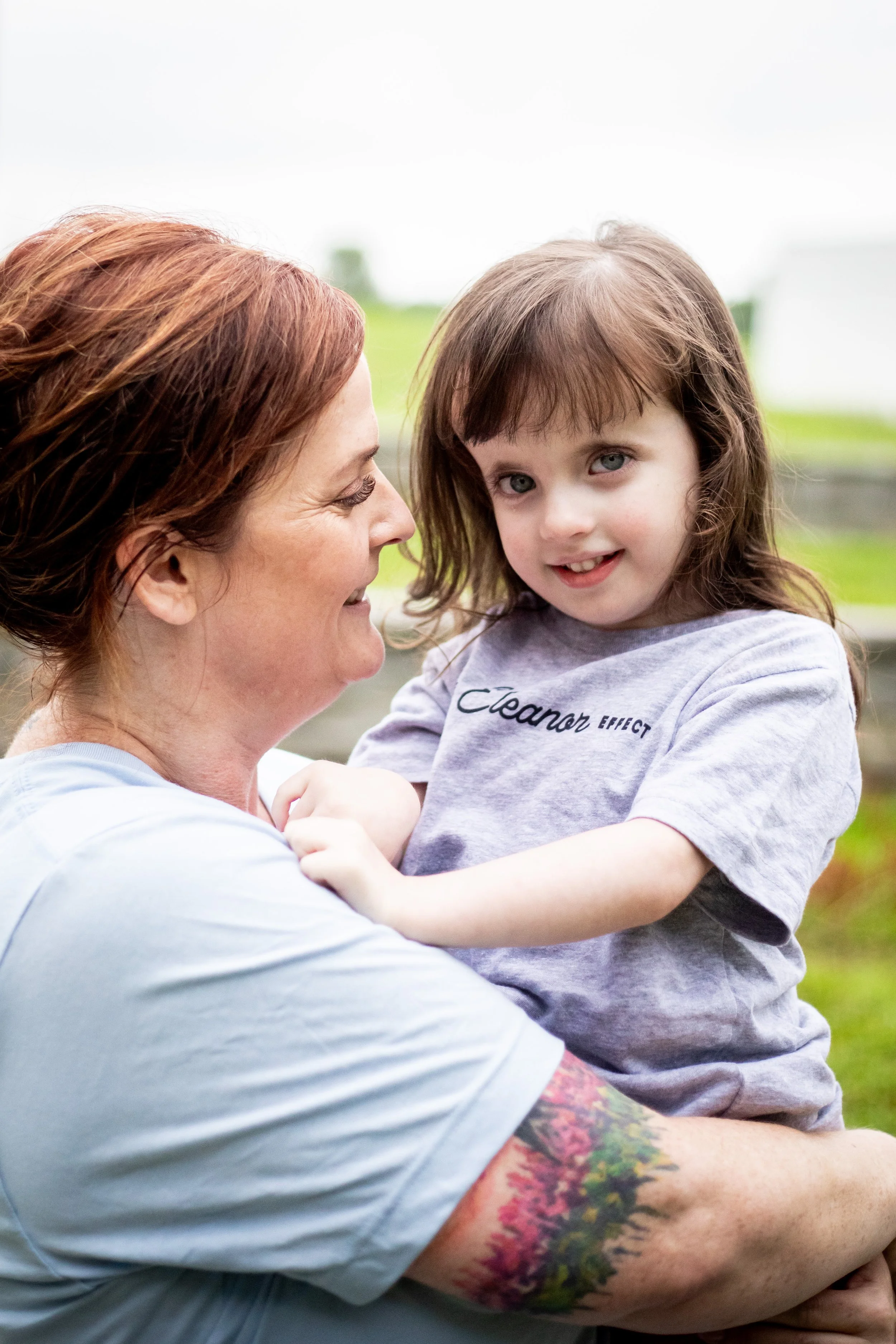 Elizabeth is attending camp for the second time this year with her daughter, Eleanor. After experiencing the incredible community and joy camp offers, Elizabeth has helped spearhead fundraising initiatives and secure donations to enhance the camper e