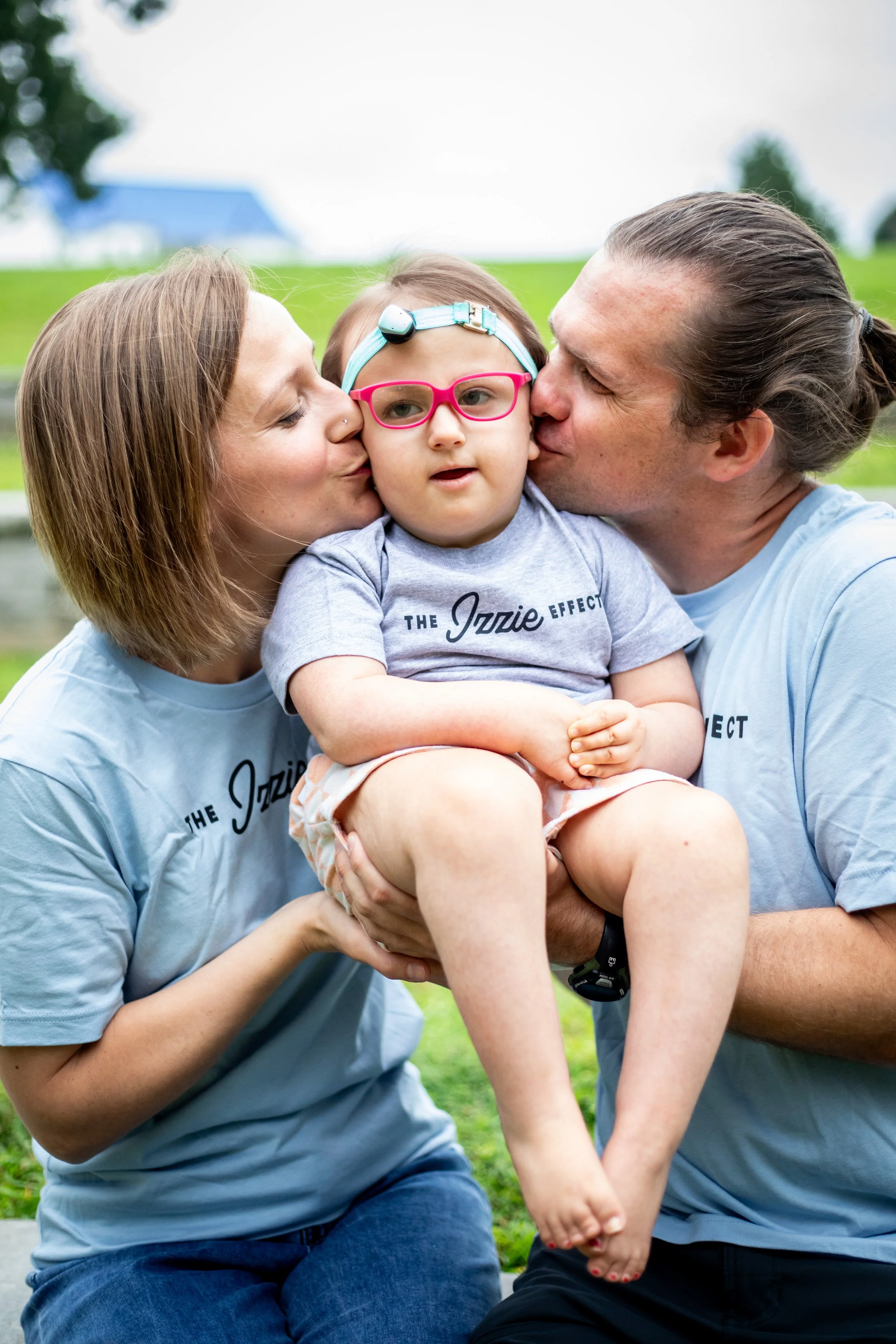 THE MUSSER FAMILY - The Musser family is attending camp for the 4th year with their family and daughter, Izzie. The Mussers are generous donors to The Stella Effect and advocates for the Trisomy 13 and 18 community. David has also become a beautiful 