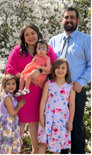 A fourth-time camper and fellow medical mom, Amber (Nuggie’s mom) knows firsthand what it takes to show up for camp. In addition to caring for her own family, she generously donated feeding hangers, flags, and sunglasses for this year’s swag bags. Sh