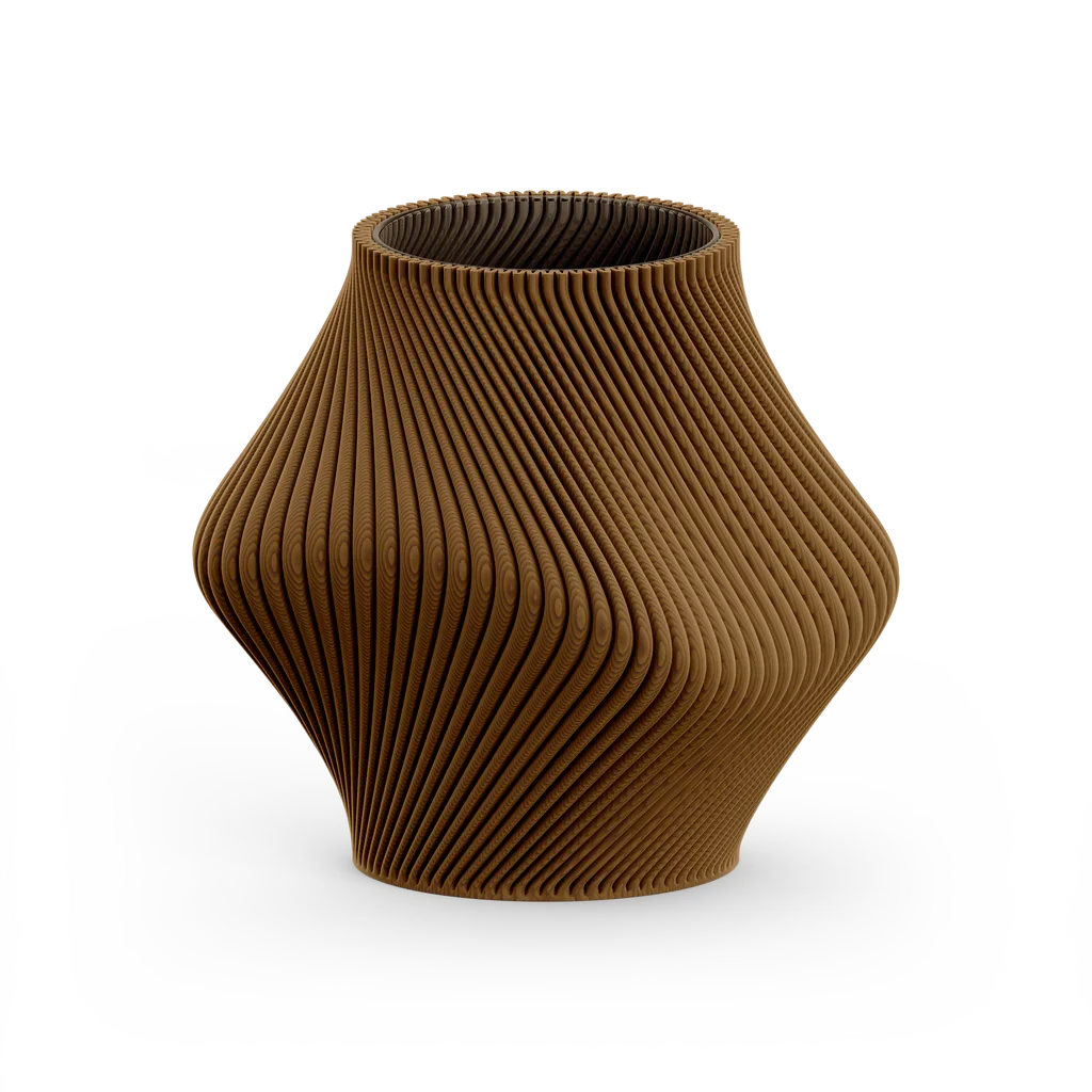 Vase imprimé avec une imprimante FDM
