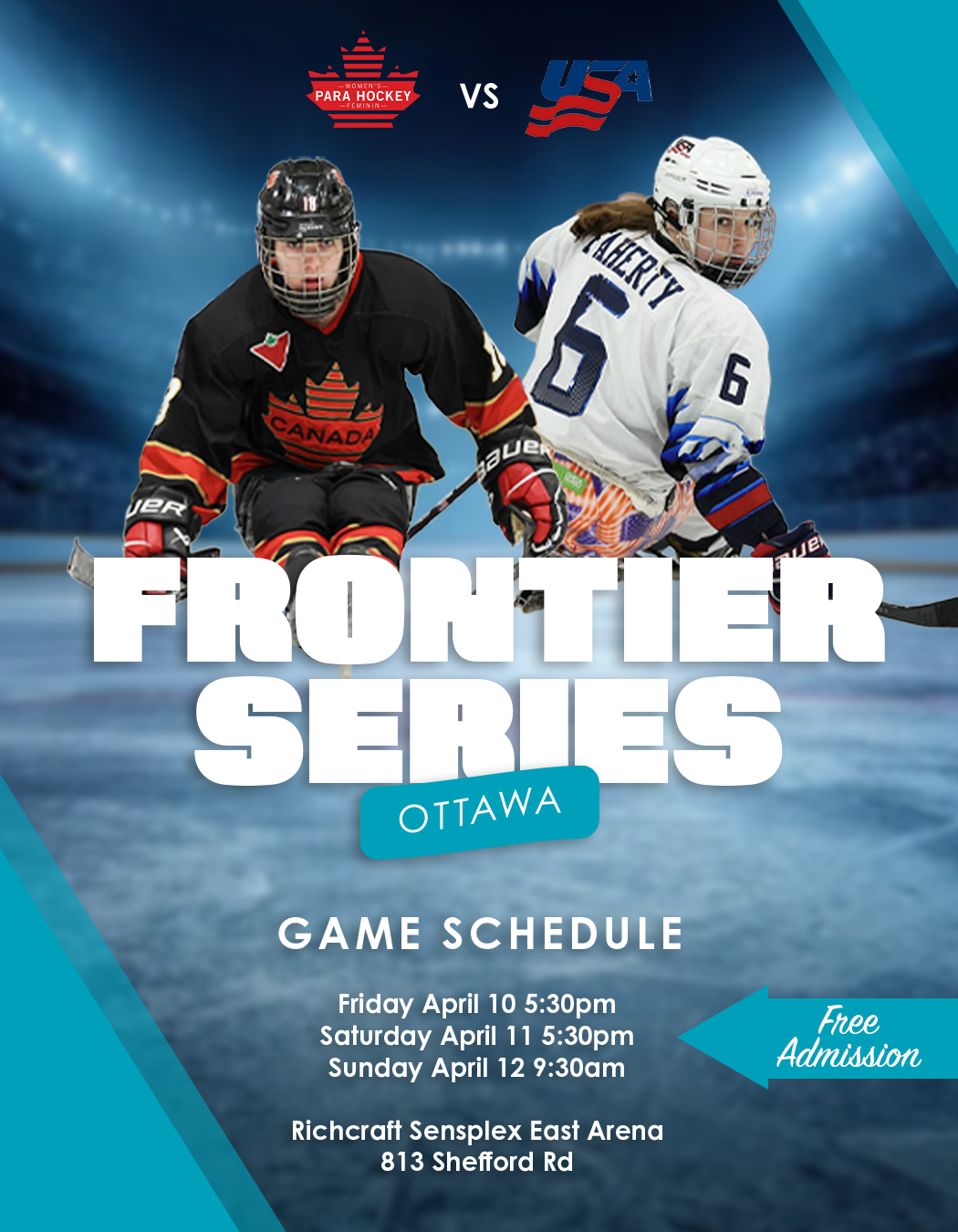 Canada vs. USA Face Off in  Frontier Series