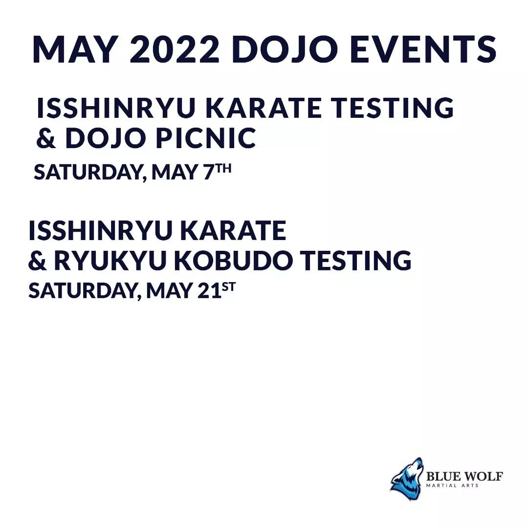 Some fun events are coming up next month!
Talk with Sensei David or visit our website event page to learn more.