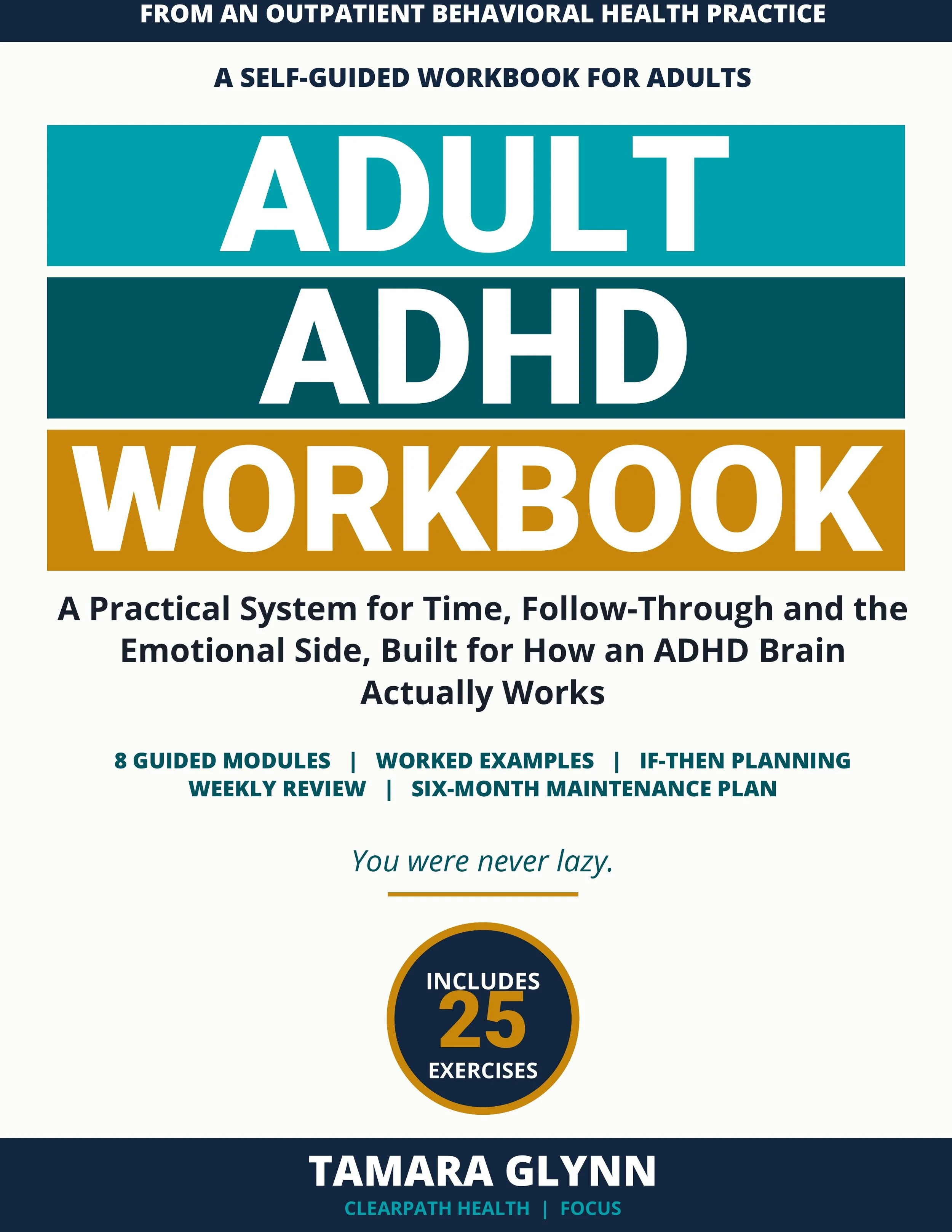 ClearPath Adult Focus-ADHD Workbook