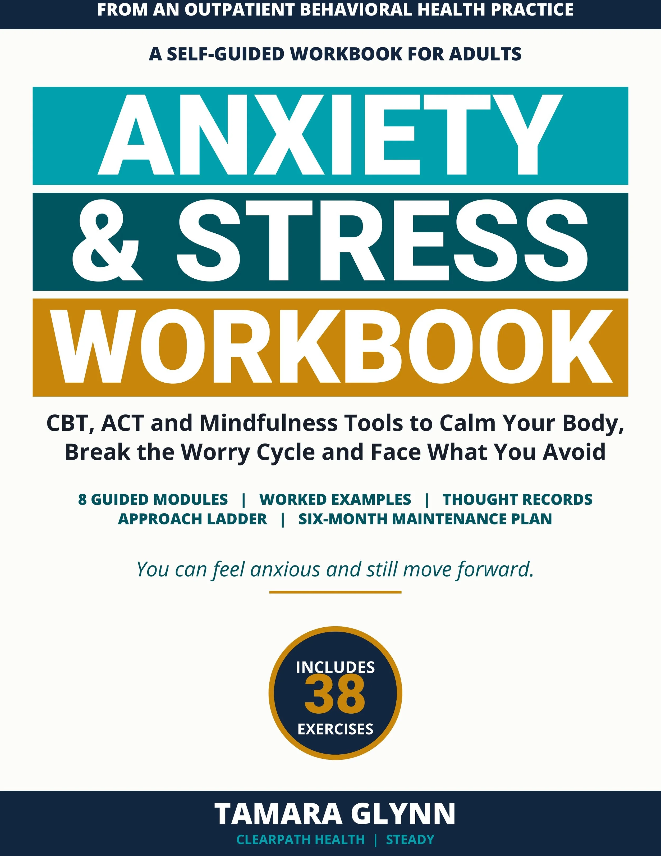 ClearPath Adult Steady- Anxiety & Stress Workbook