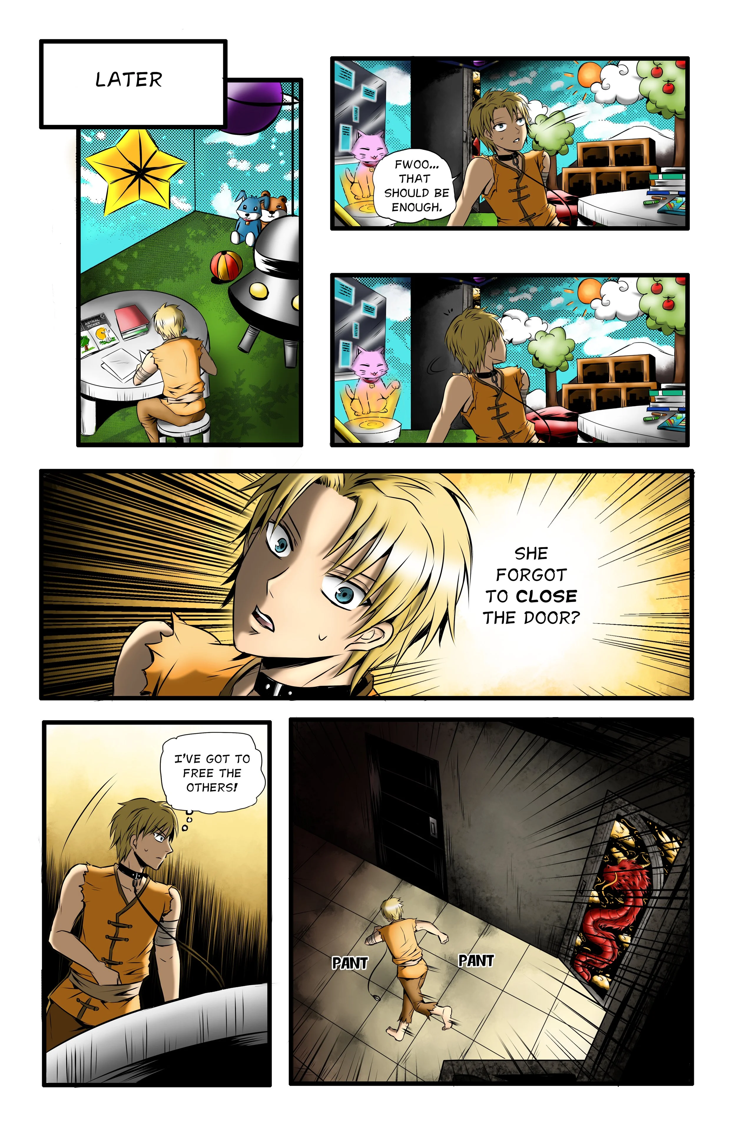 Pure Intent #1: The House of Wild Fire Cover I — Foxxy Comics