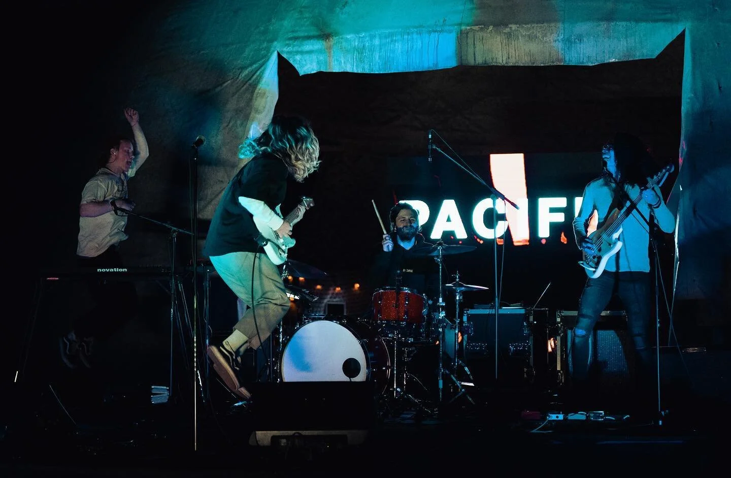 Just over a week ago, @thebandpacific played their first show in over a year due to Covid. Thank you @sapfest for having the boys out! 

To say we were excited would be an understatement.
📸: @alex.j.wieland