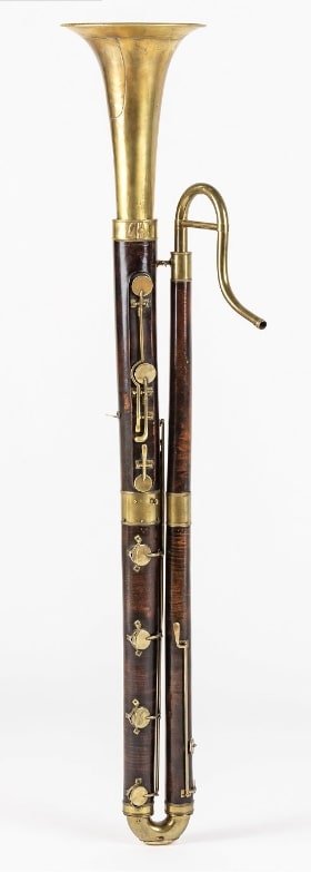 Figure 5: Bass Horn (Chromatic). Anon (possibly J. H. G. Streitwolf, Göttingen), ca. 1830.
