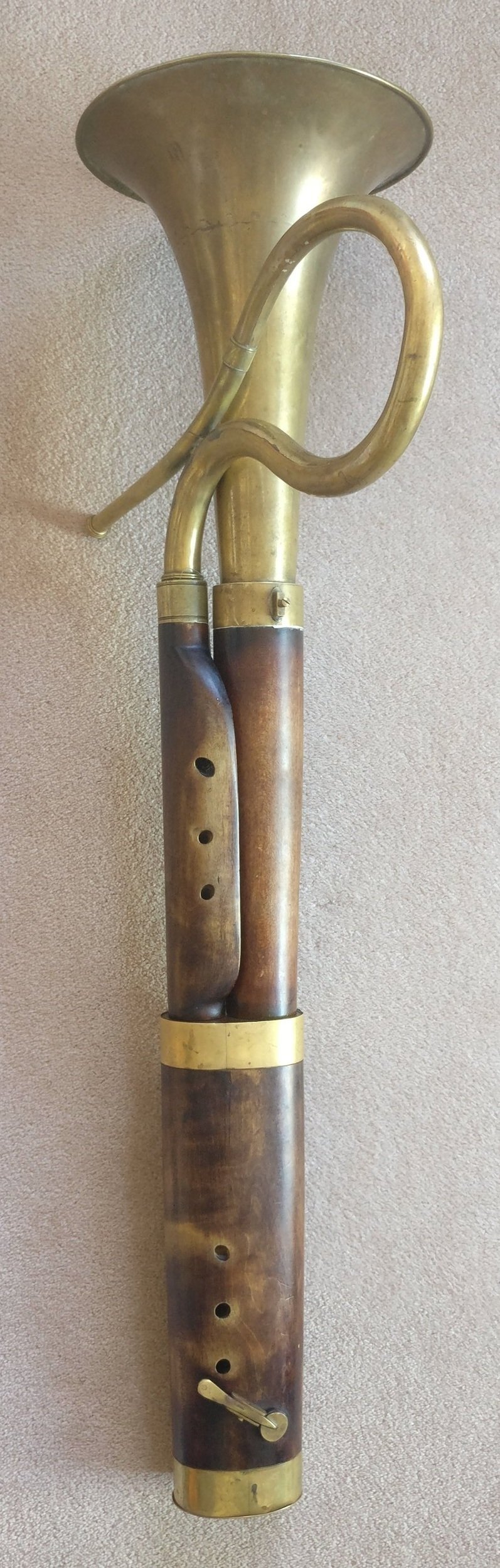Figure 3: Bass horn (Cimbasso). N. Perry, London, 1998.