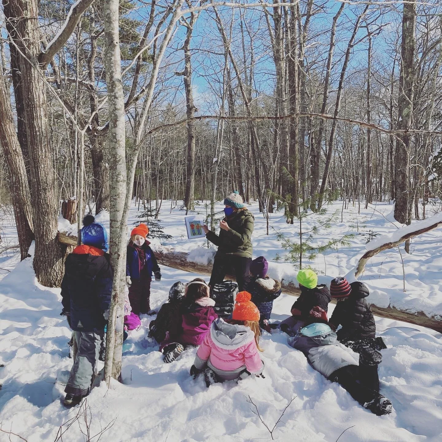 Our Lessons Take Place Outdoors all Year Round