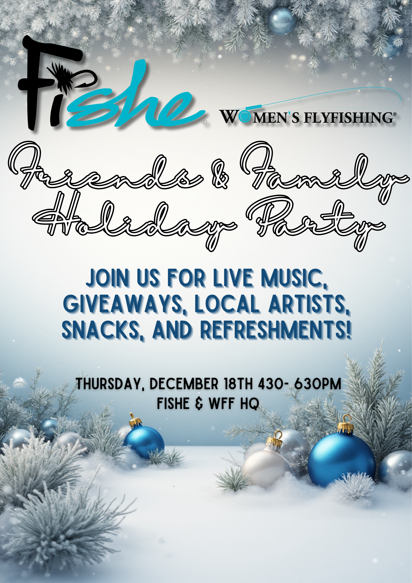 Friends &amp; Family Holiday Party