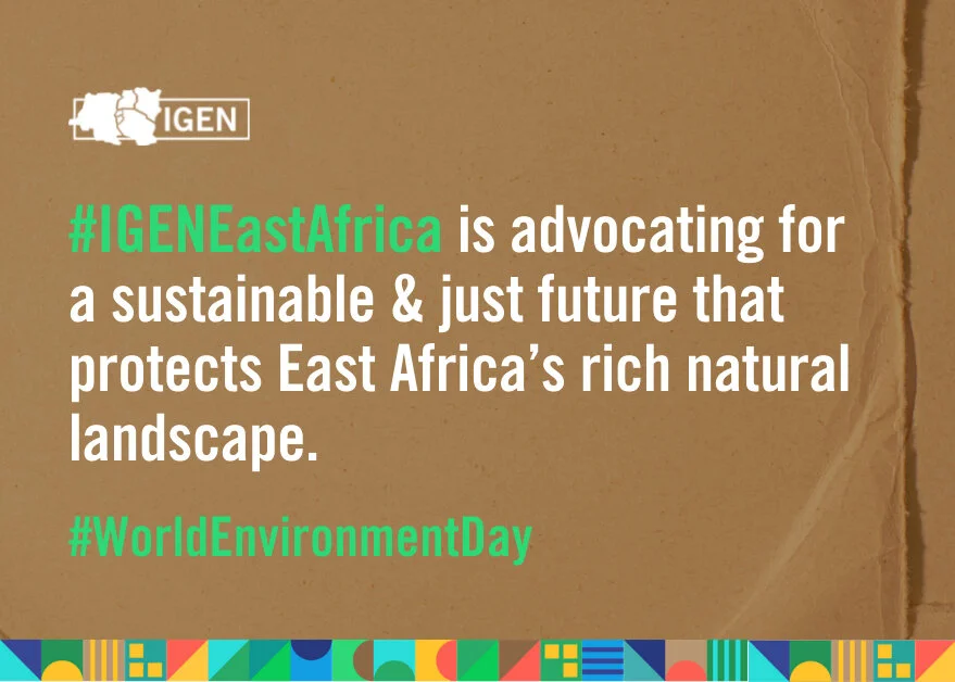 Celebrate #WorldEnvironmentDay, by striving for a sustainable &amp; inclusive economic future for all East Africans