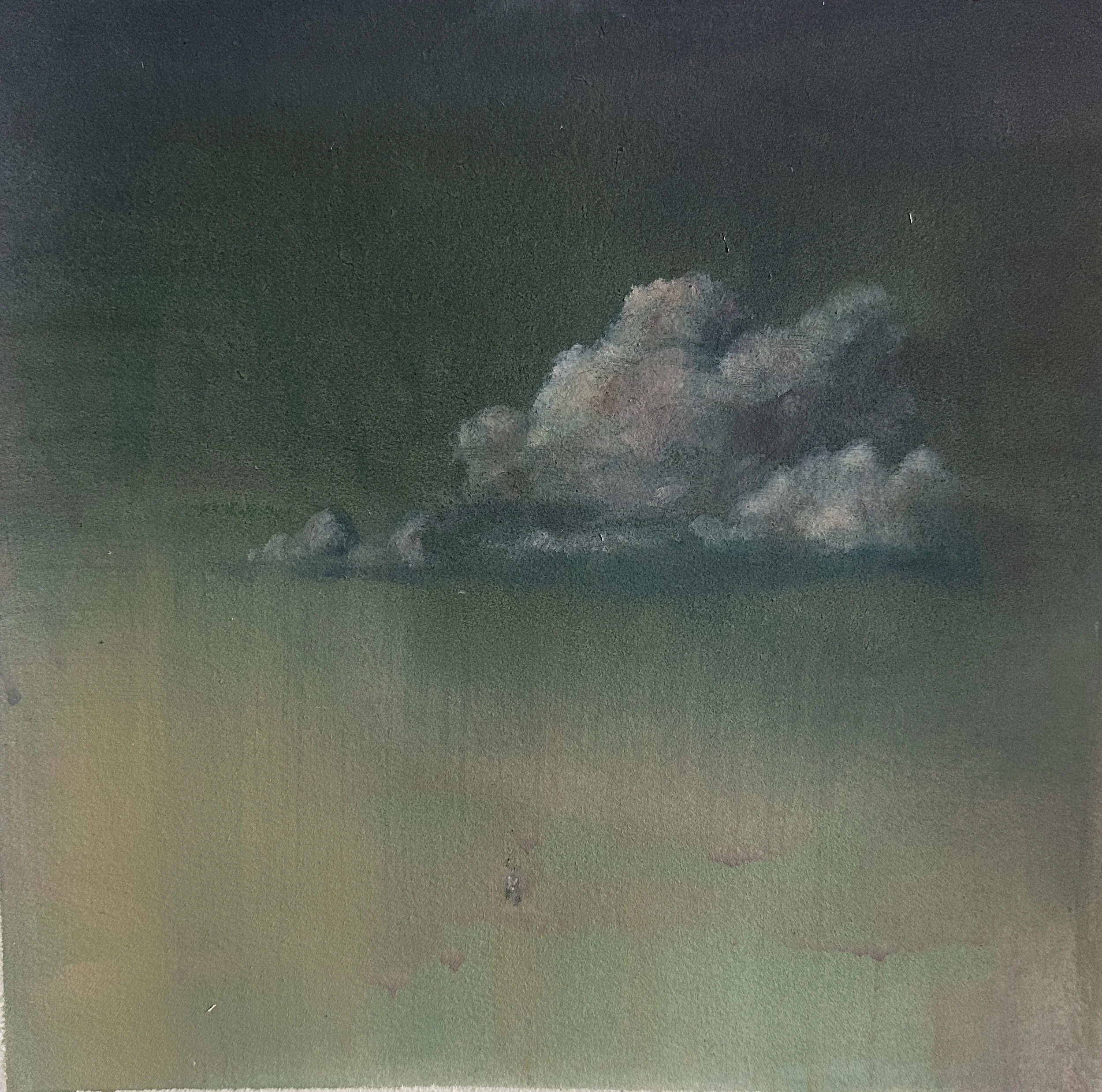 WISTFUL REMEMBRANCE //
OIL ON PAPER //
FRAMED WITH GLASS //
47CM X 47CM //
SOLD
