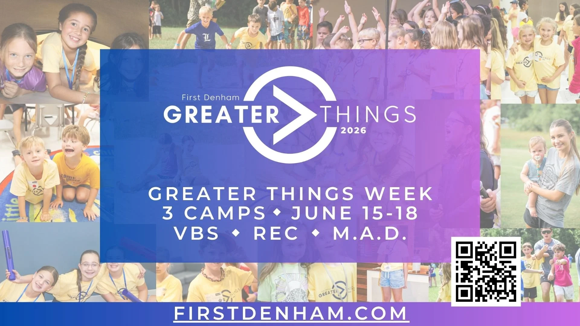 Greater Things Week